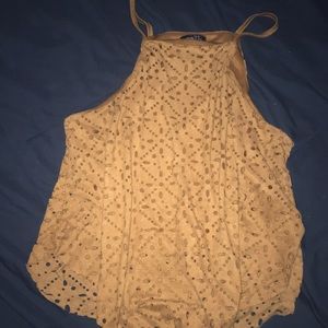 Rue 21 suede tank top size medium